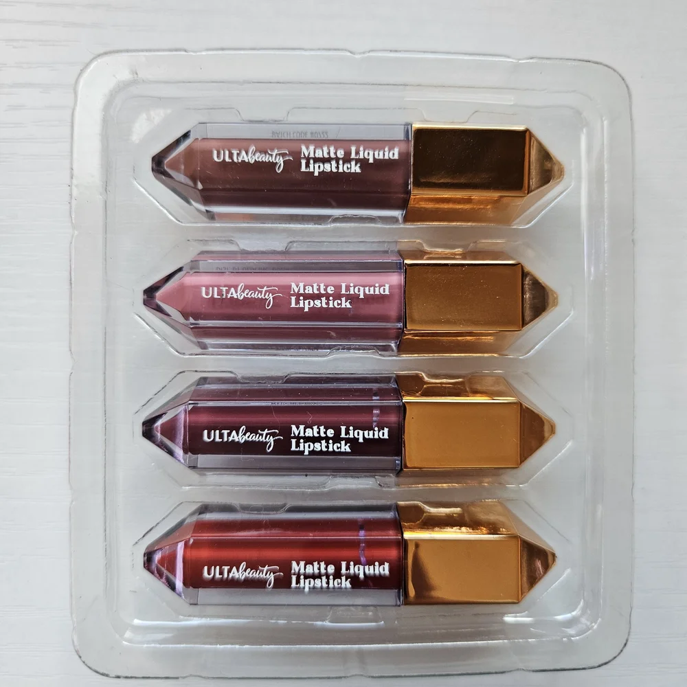 Ulta Beauty Matte Liquid Lipstick Collection - Pink, Red, Brown - Picture 2 of 4